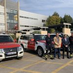 El Consorcio de Bomberos refuerza su dotación de vehículos con tres nuevas Unidades de Mando y Jefatura
