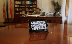 La Diputación de Alicante aprueba por unanimidad en un pleno online el reparto de 3 millones de euros en ayudas urgentes a ayuntamientos por el coronavirus