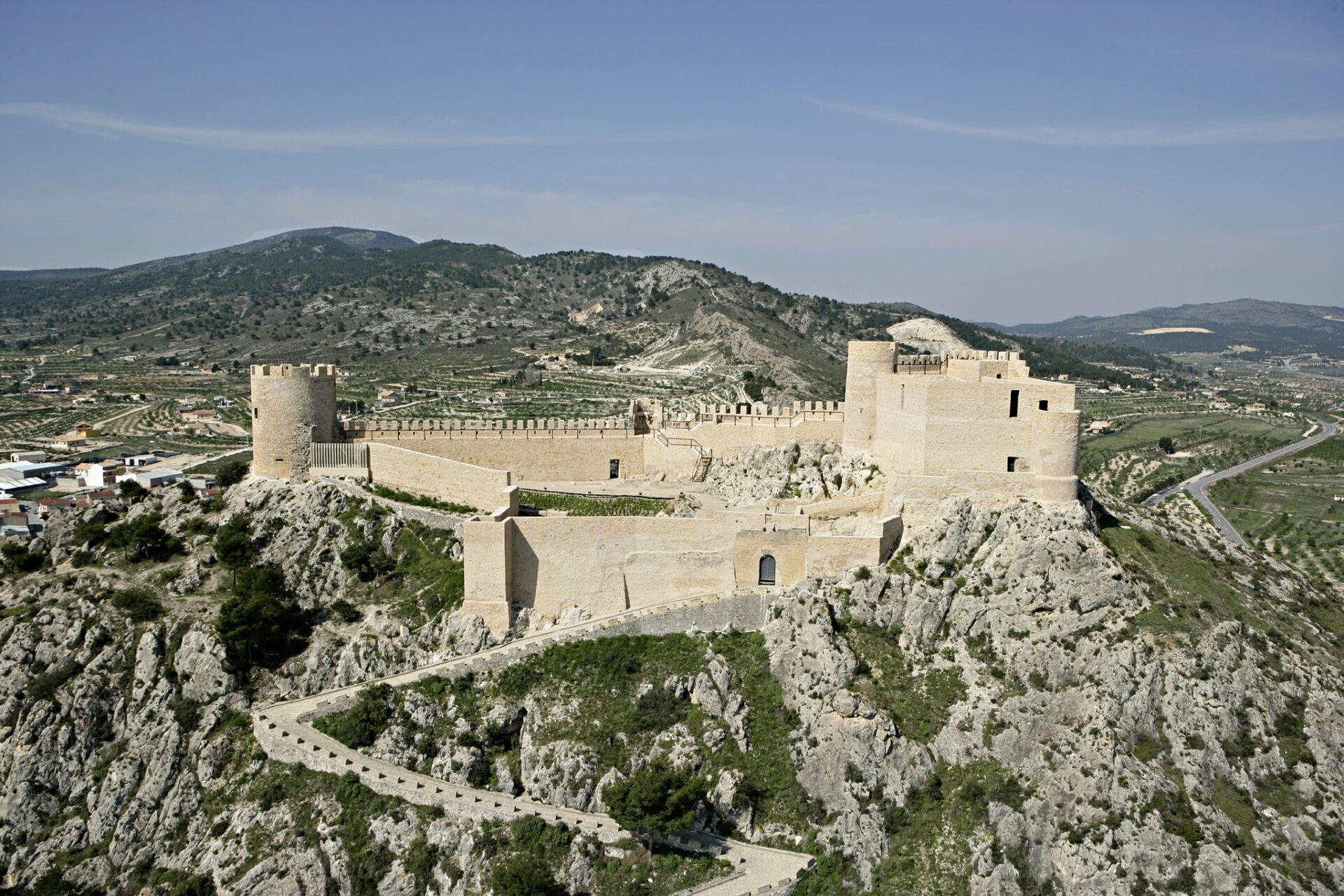 Castalla-Vistas castillo