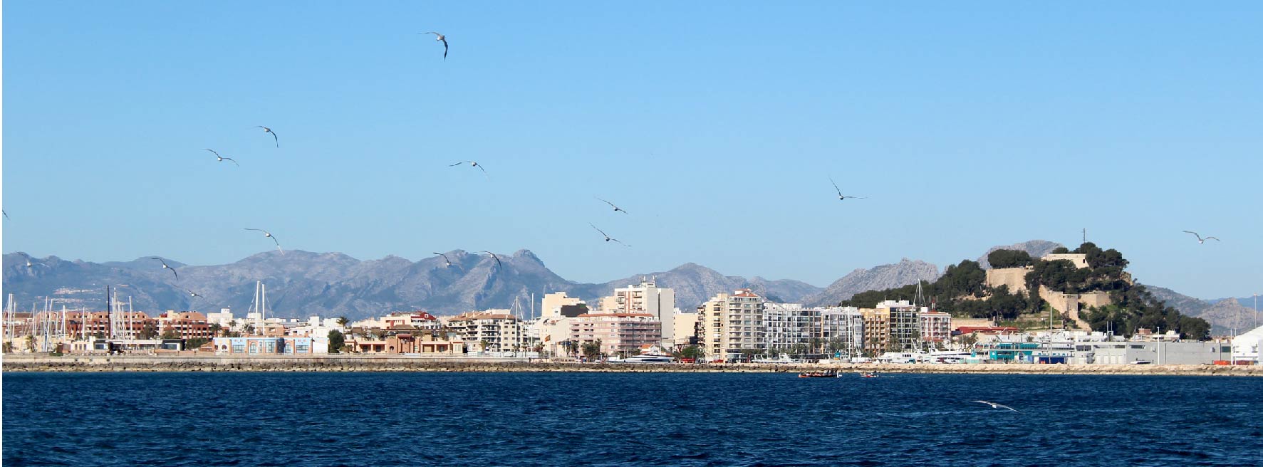 Denia-Vista panoramica