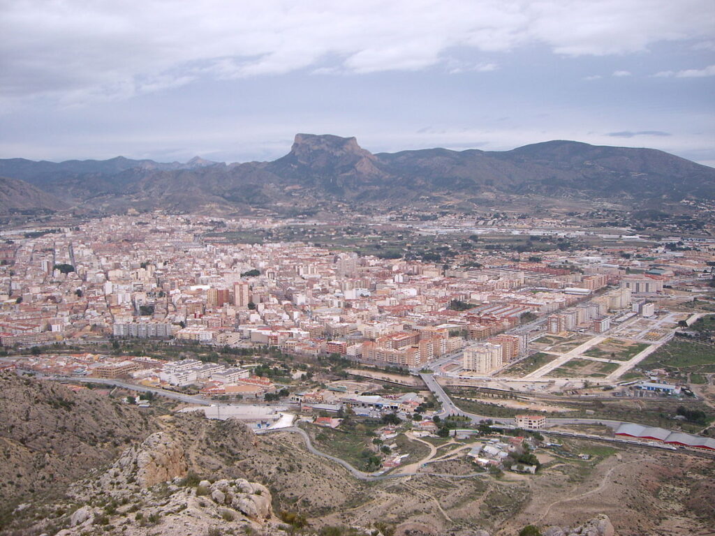 Elda-Vista panoramica