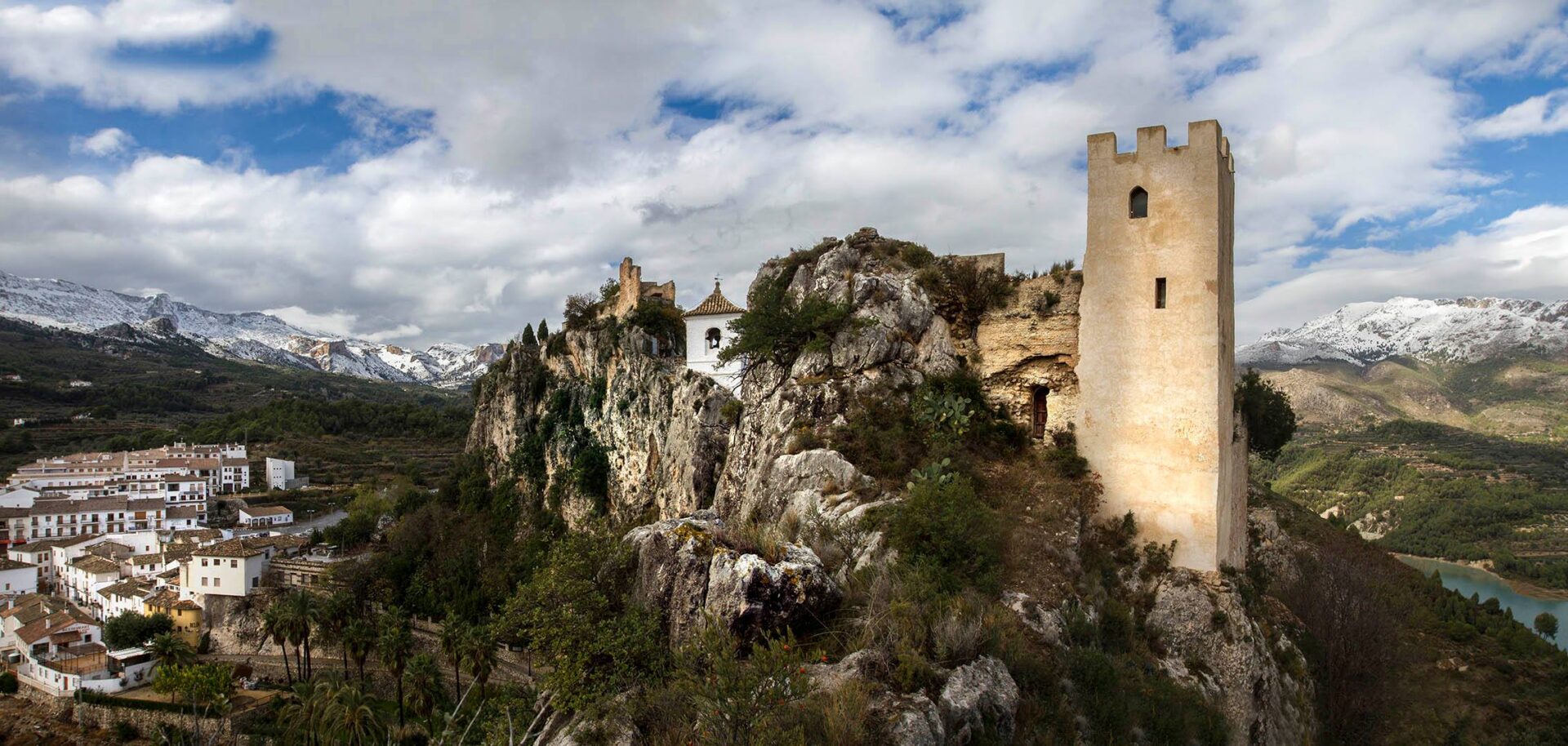 Guadalest-Vistas castillo