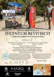 La vida en la Antigua Roma vuelve a Lucentum a través de la representación de seis escenas costumbristas