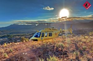 El segundo helicóptero del Consorcio de Bomberos reduce un 50% la superficie afectada por incendios forestales